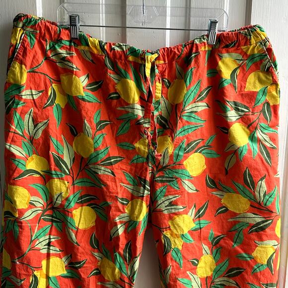Printfresh Lemon Zest Pajama Bottoms Pants in Marmalade - Picture 3 of 8